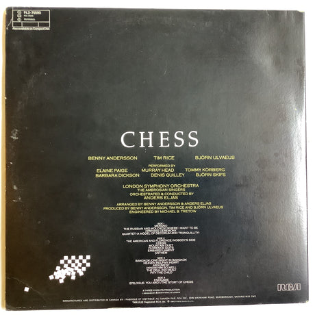 Andersson / Rice / Ulvaeus - Chess