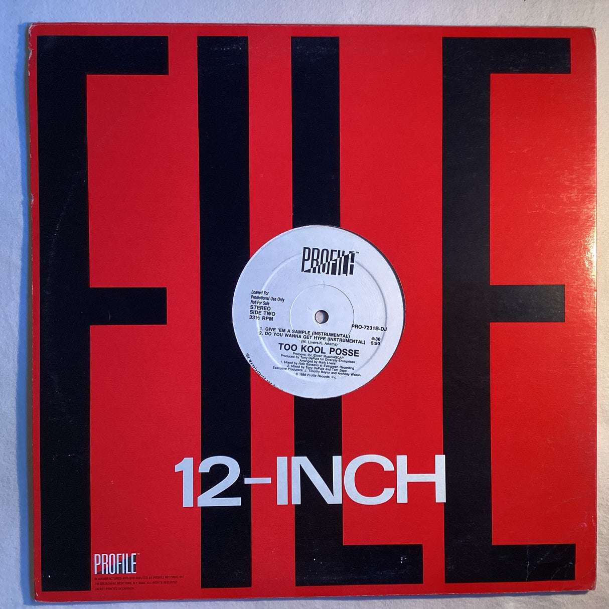 Too Kool Posse - Give 'Em