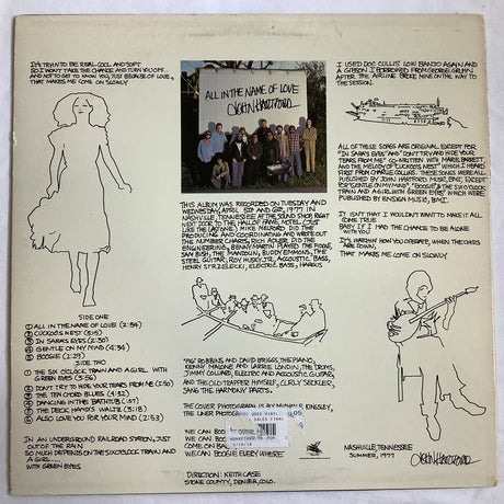 Hartford, John - All In The Name Of Love