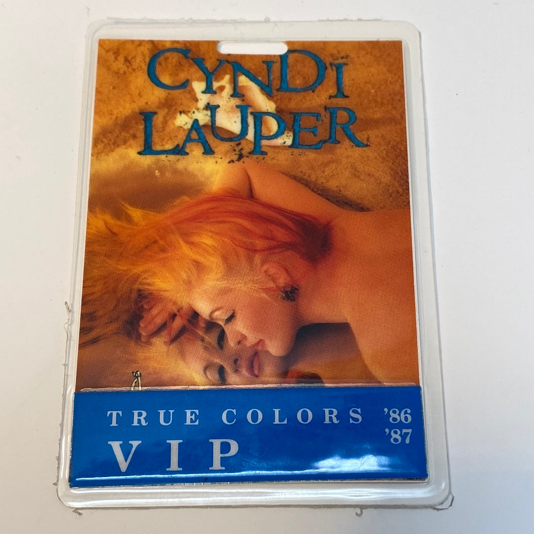 Lauper, Cyndi - Laminated Pass '86 '87