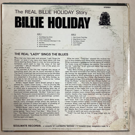 Holiday, Billie - Real "Lady Day" Sings