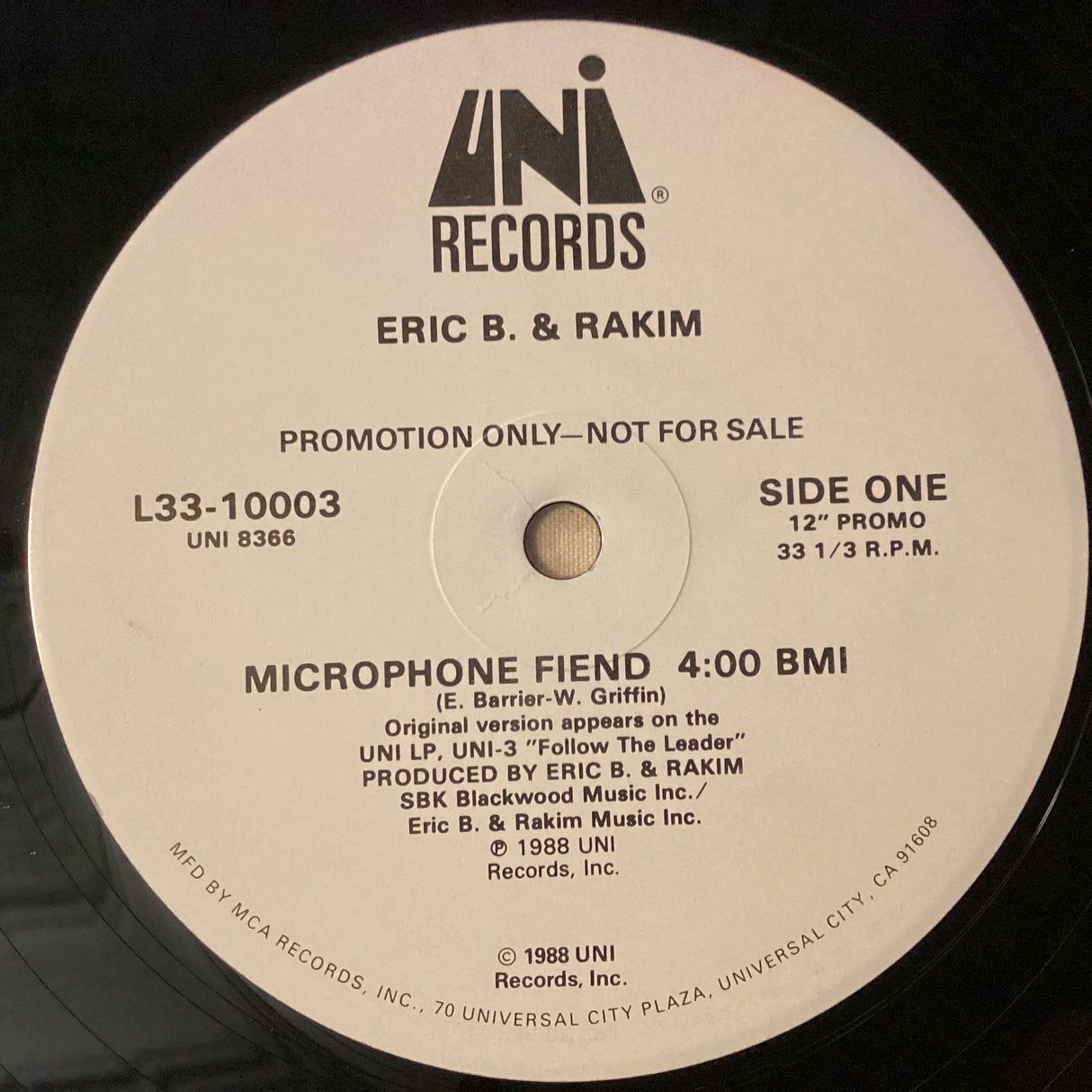 B, Eric & Rakim - Microphone Fiend
