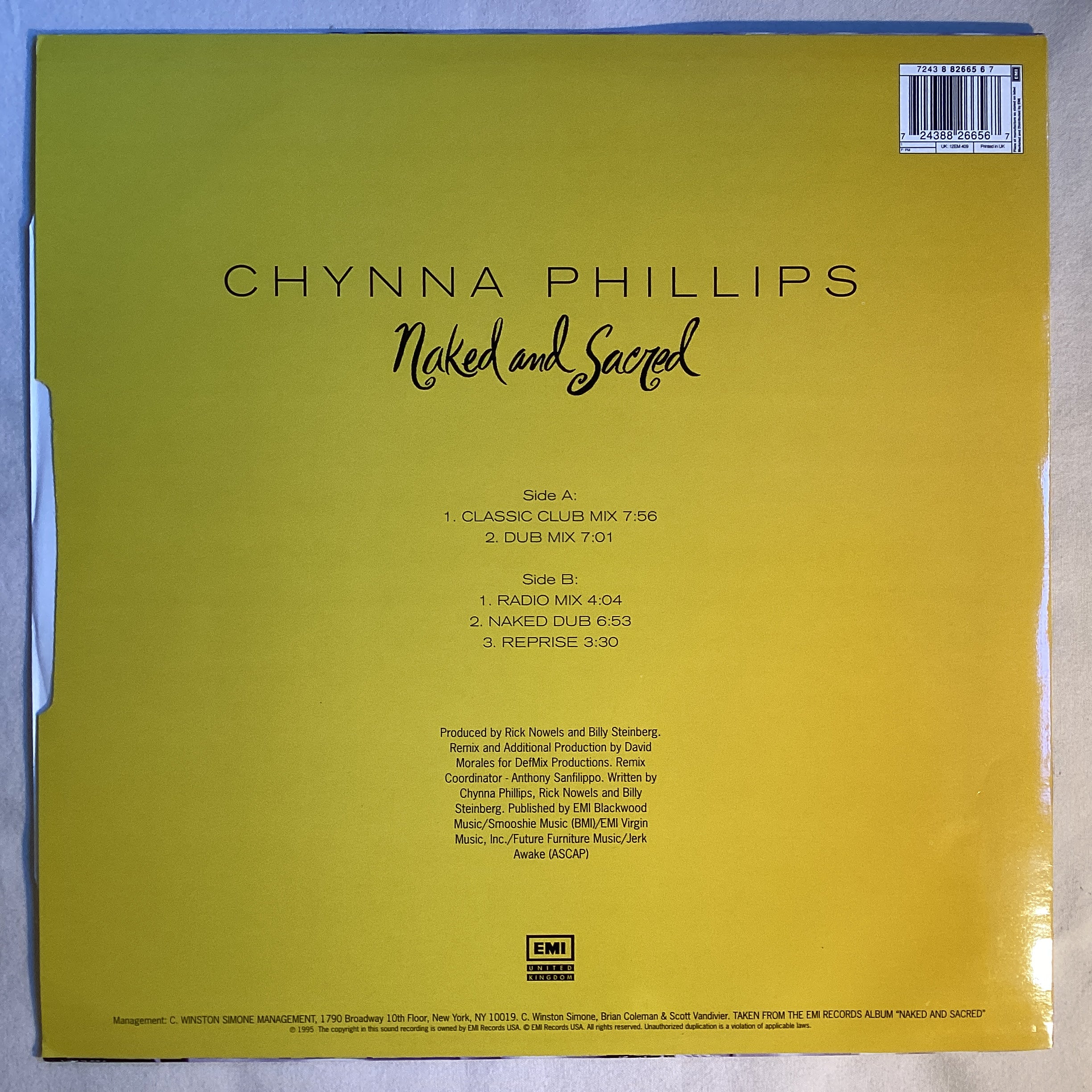 Phillips, Chyna - Naked & Sacred, Vinyl Record 12