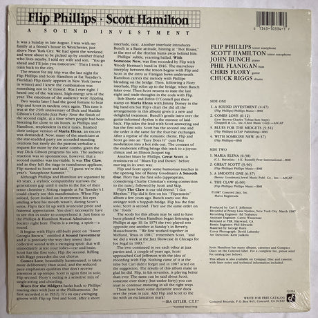 Phillips / Hamilton - A Sound Investment