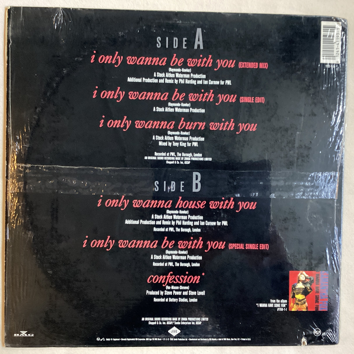 Fox, Samantha - I Only Wanna Be With You