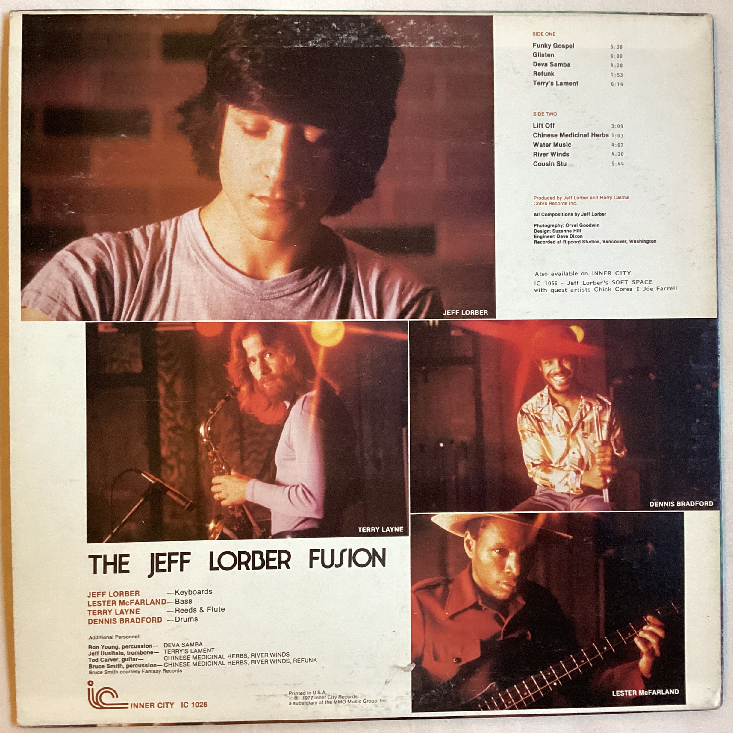 THE JEFF LORBER FUSION/レコード Lorber, Jeff Fusion - Jeff Lorber Fusion – Joe's Albums