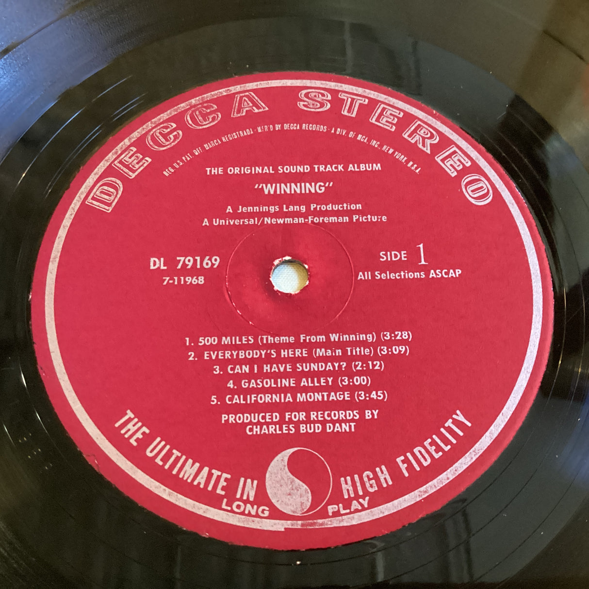 Soundtrack - Winning