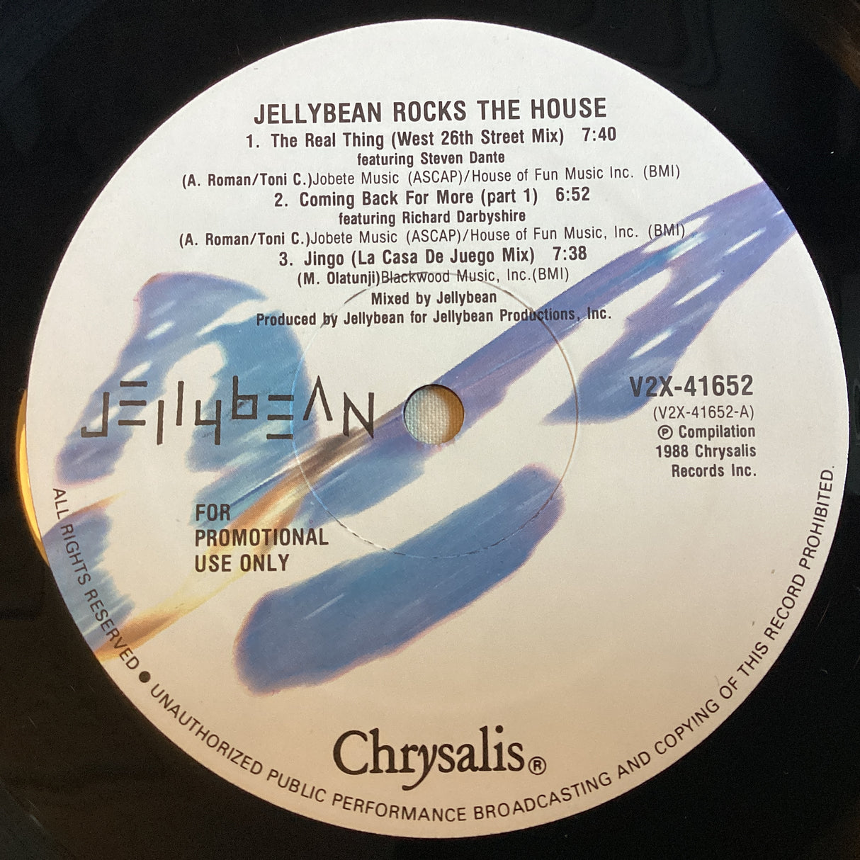 Jellybean - Rocks The House