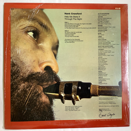 Crawford, Hank - Help Me Make It Through The Night