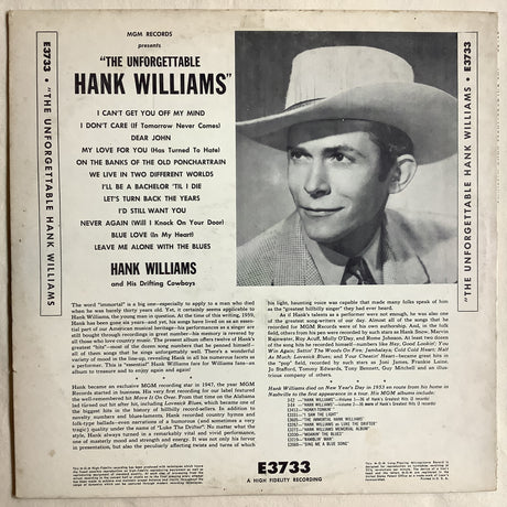 Williams, Hank - Unforgettable