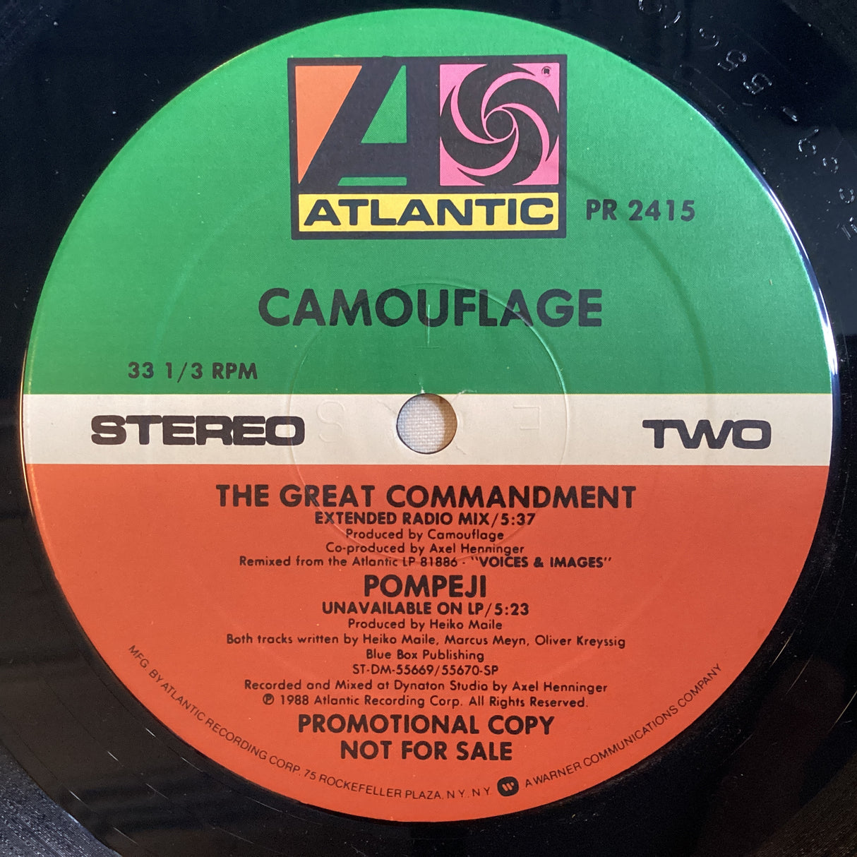 Camouflage - Great Commandment