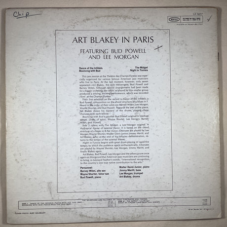 Blakey, Art - In Paris