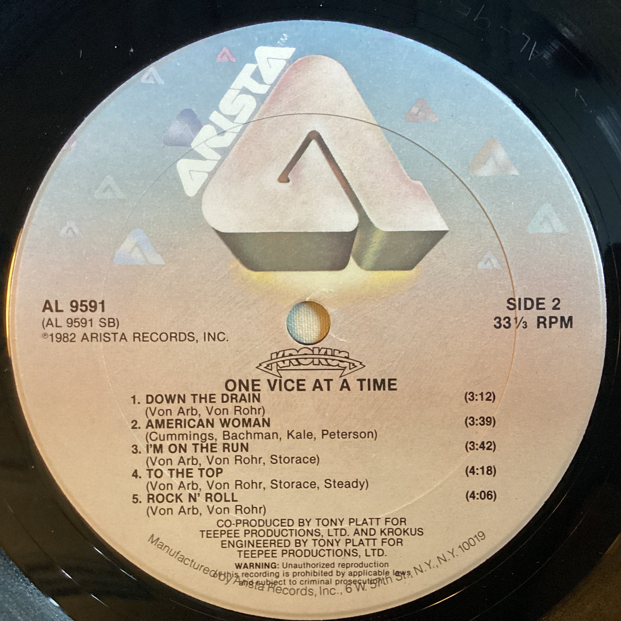 Krokus - One Vice At A Time