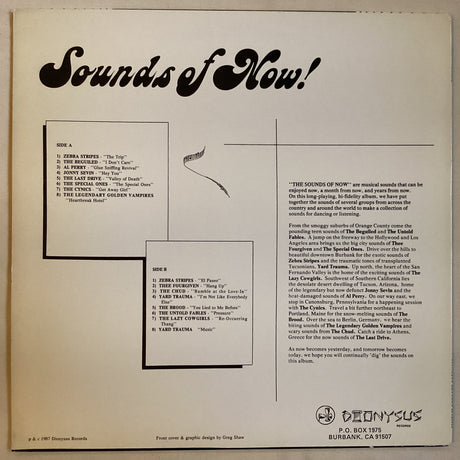 Various - Sounds Of Now