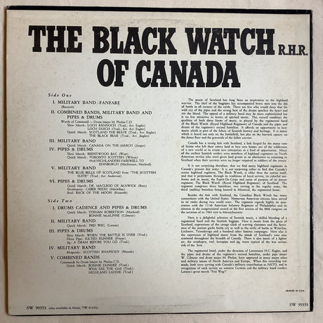 Miscellaneous - Black Watch Canada