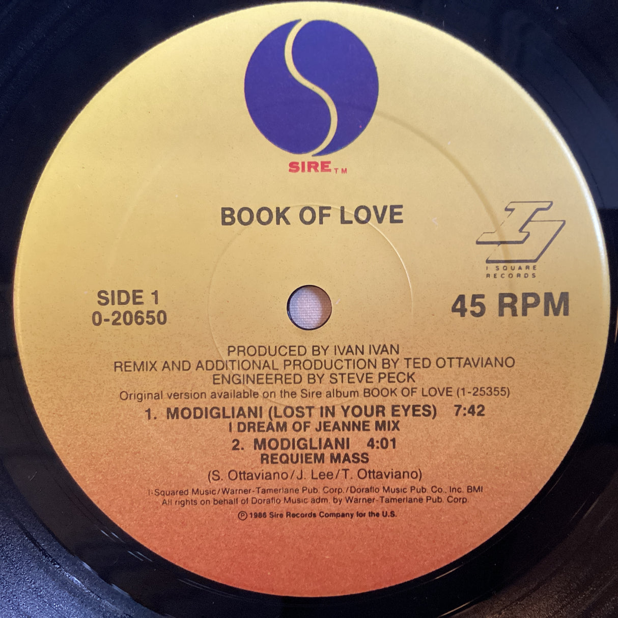 Book Of Love - Modigliani