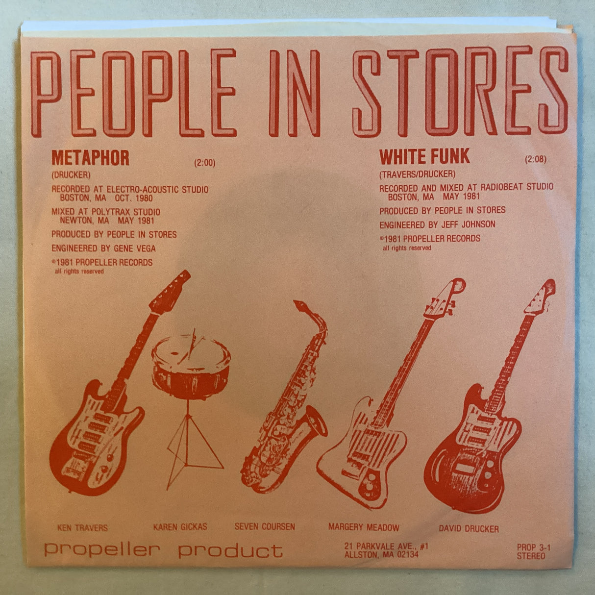 People In Stores - Metaphor / White Funks