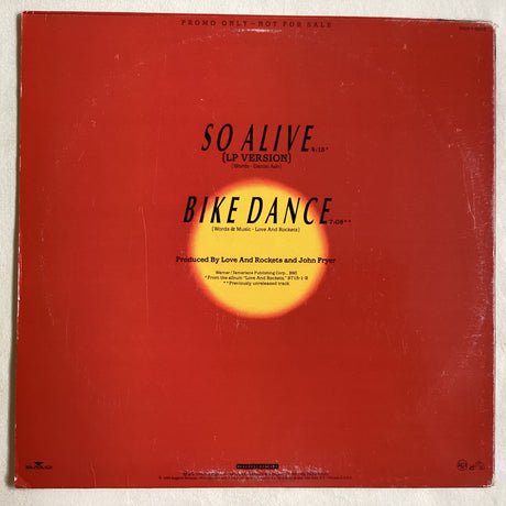 Love And Rockets - So Alive