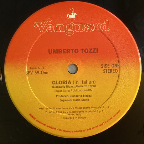 Tozzi, Umberto - Gloria