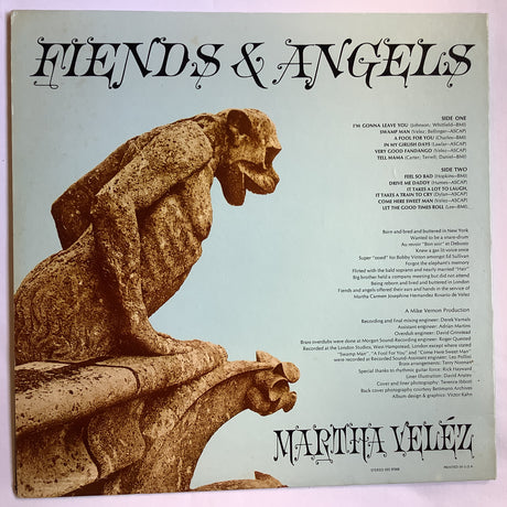 Velez, Martha - Fiends & Angels