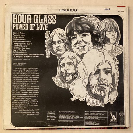 Hour Glass - Power Of Love