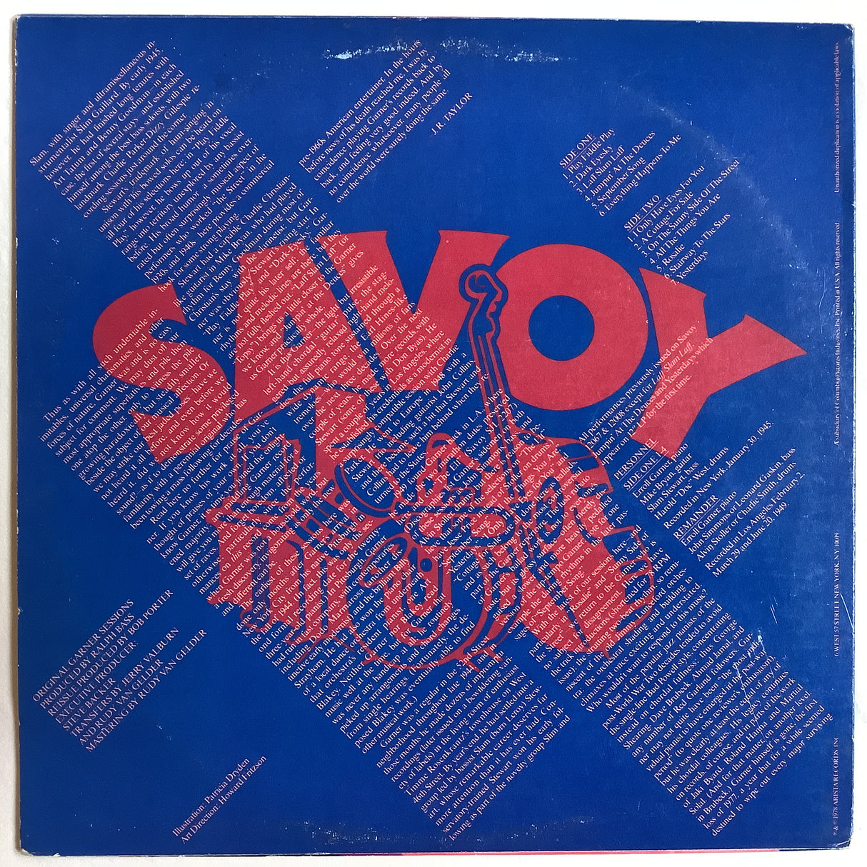 Garner, Erroll - Yesterdays