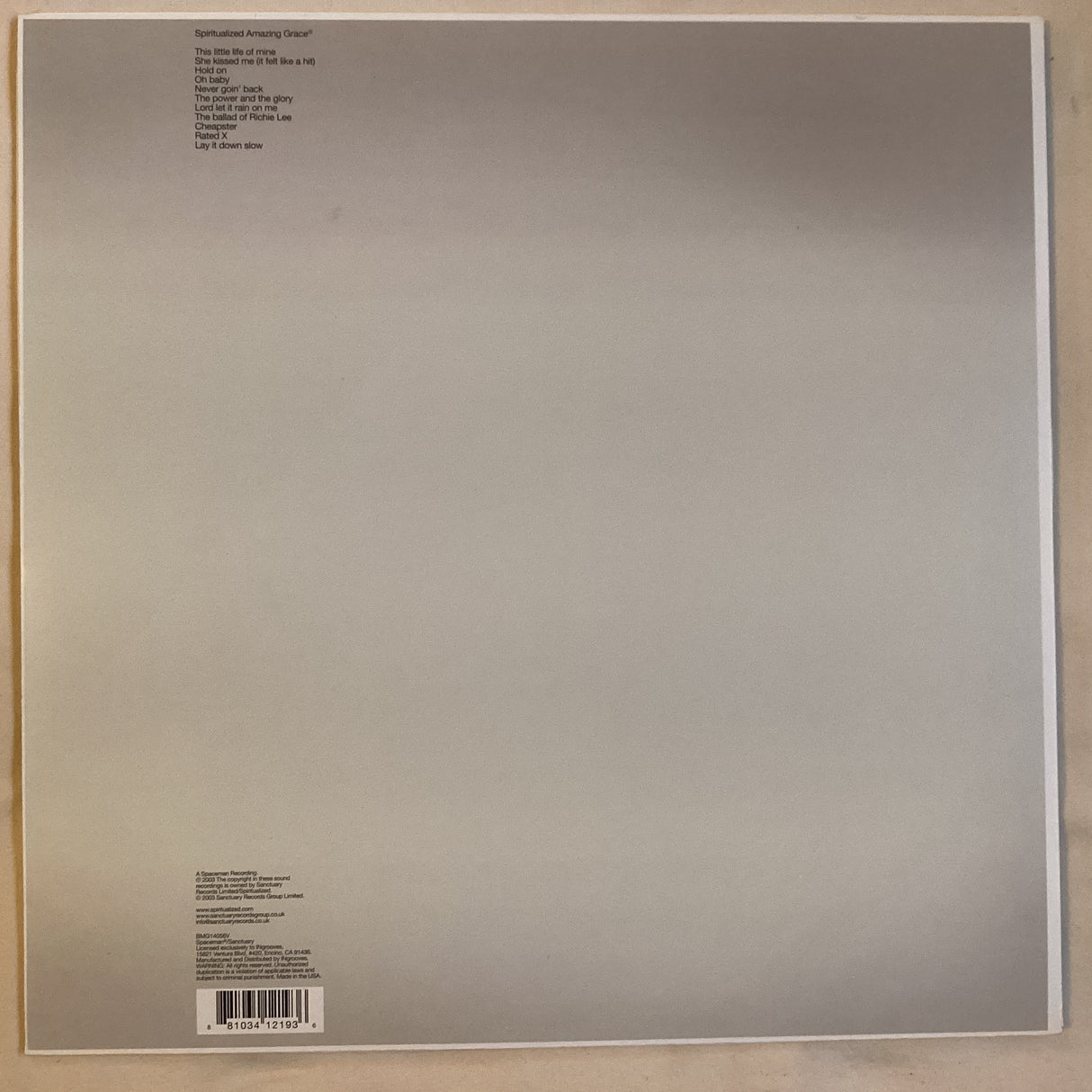 Spiritualized - Amazing Grace