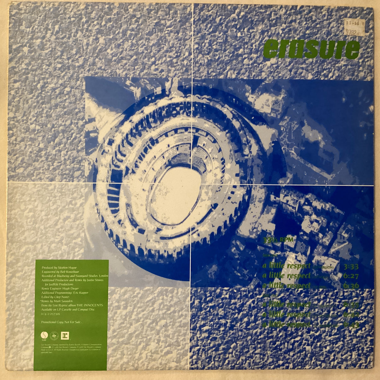 Erasure - A Little Respect(Promo)