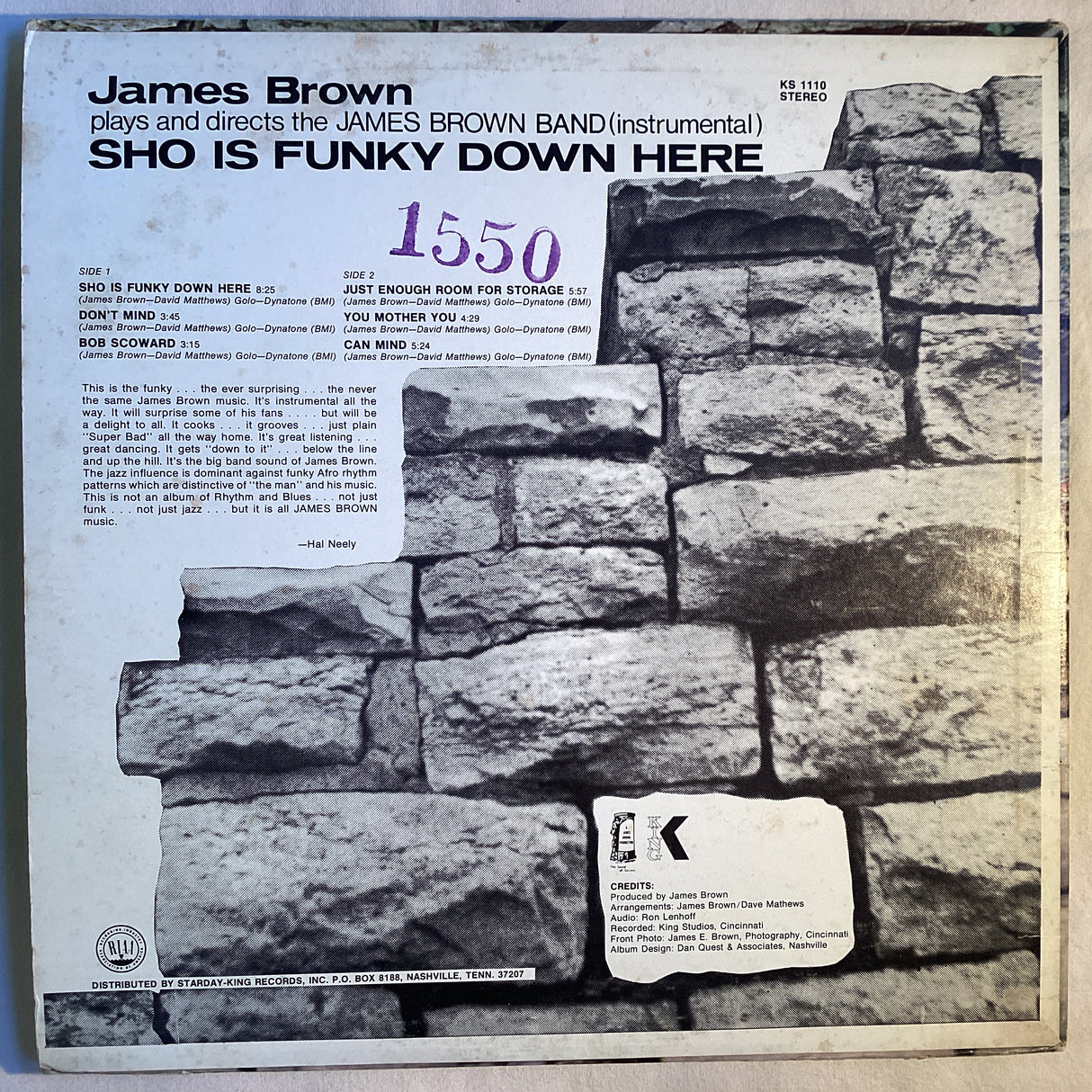 Brown, James - Sho Is Funky Down Here