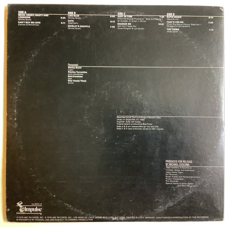 Scott, Shirley - Great Live Sessions