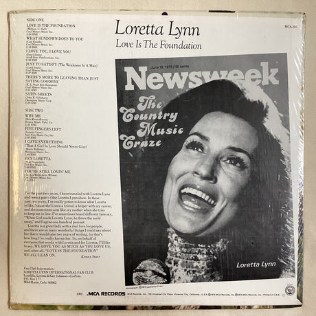 Lynn, Loretta - Love Is The Foundation