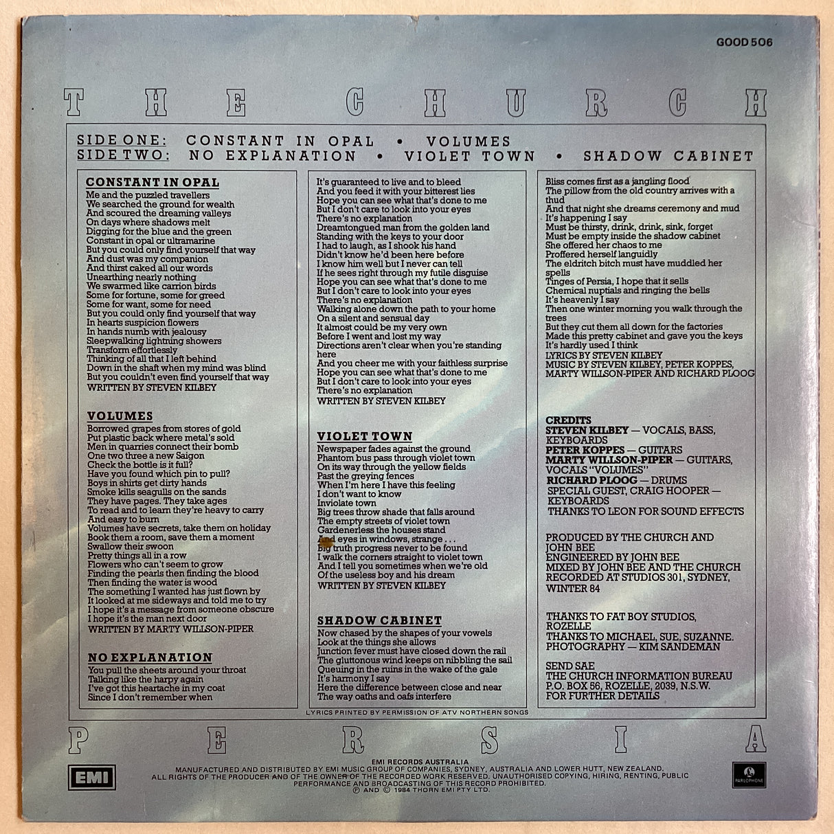 Church, The - Persia