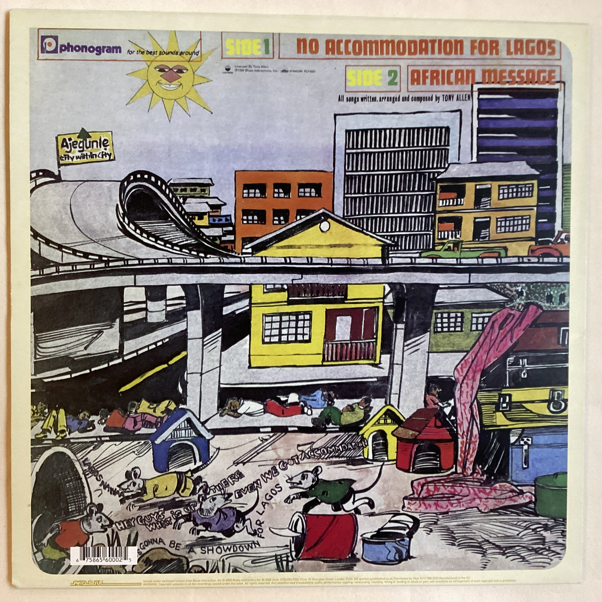 Allen, Tony - No Accommodation For Lagos