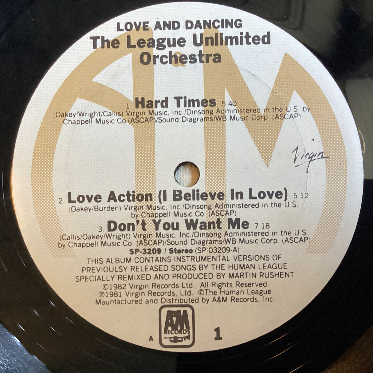 Human League - Love And Dancing