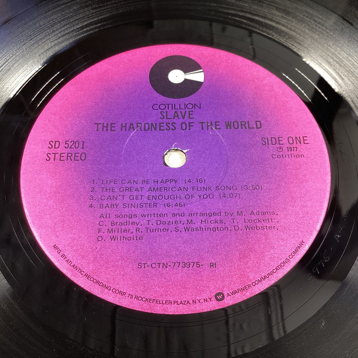 Slave - Hardness Of The World