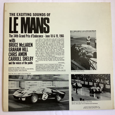 Miscellaneous - Exciting Sounds Of Le Mans