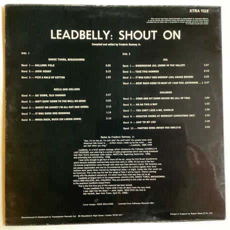 Leadbelly - Shout On