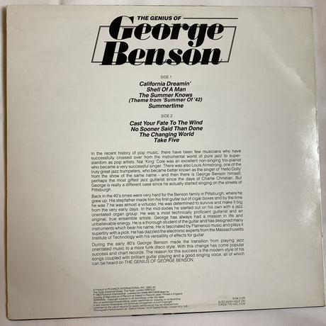Benson, George - Genius Of