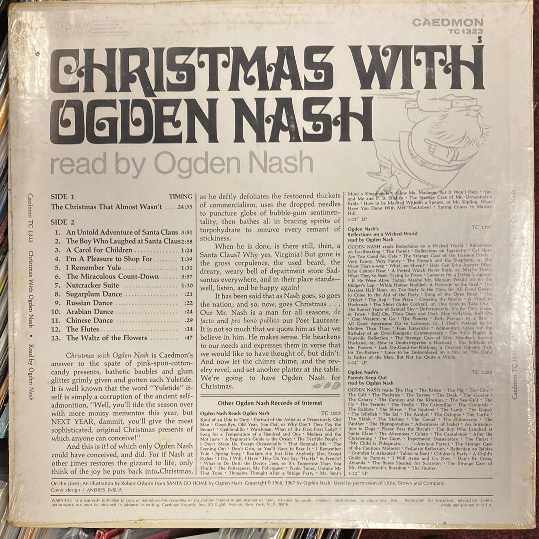 Nash, Ogden - Christmas With Ogden Nash