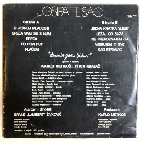 Lisac, Josipa - Dnevnik Jedne Ljubavi