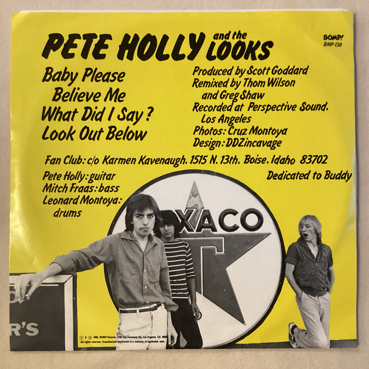 Holly, Pete & Looks - Baby Please Believe Me
