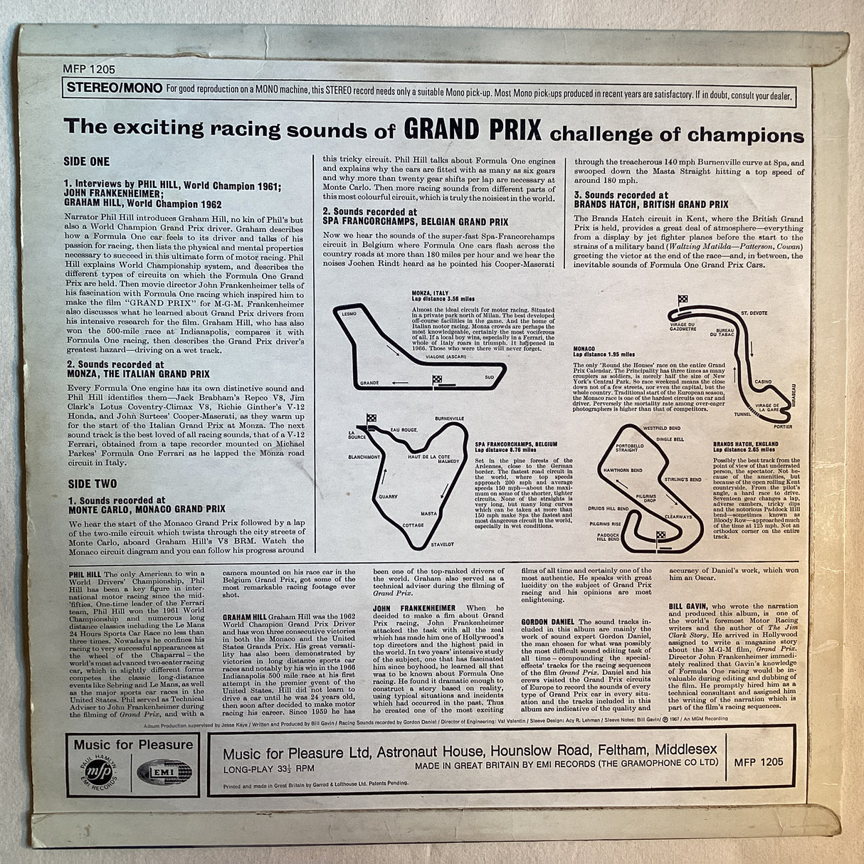 Miscellaneous - Sounds Of Grand Prix