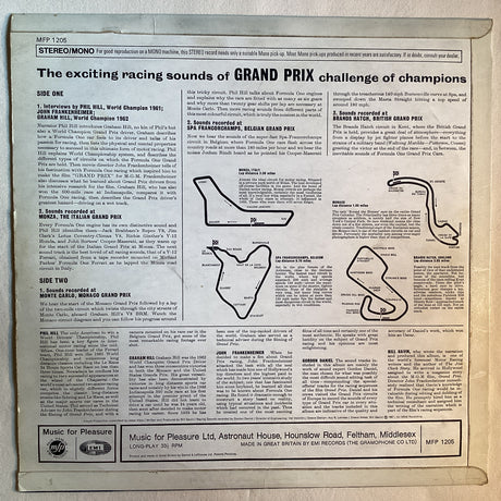 Miscellaneous - Sounds Of Grand Prix