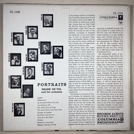 De Vol, Frank - Portraits