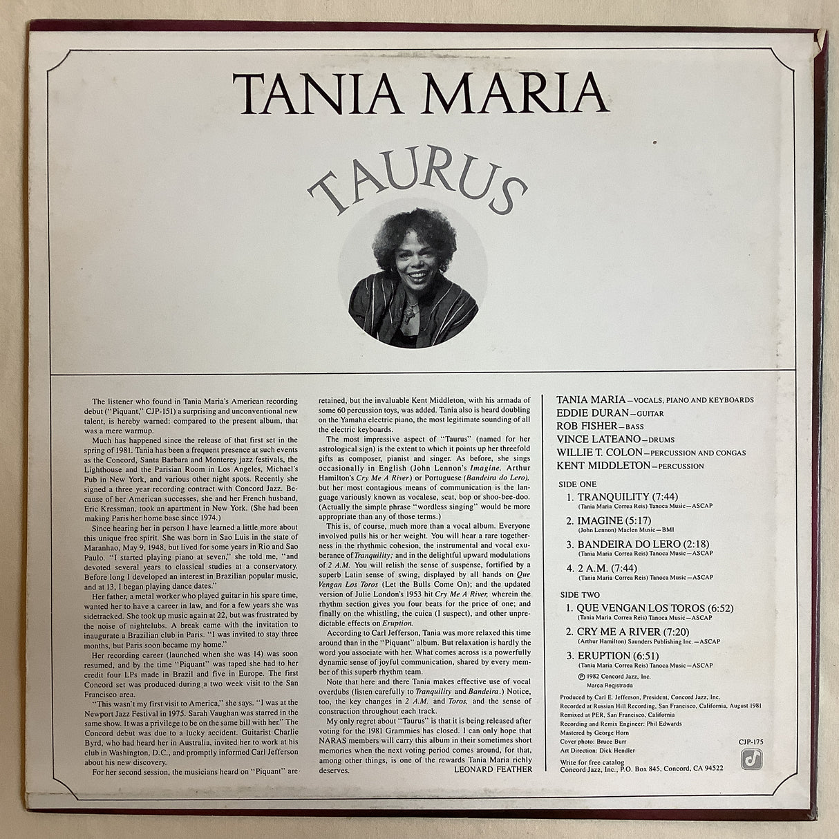 Maria, Tania - Taurus