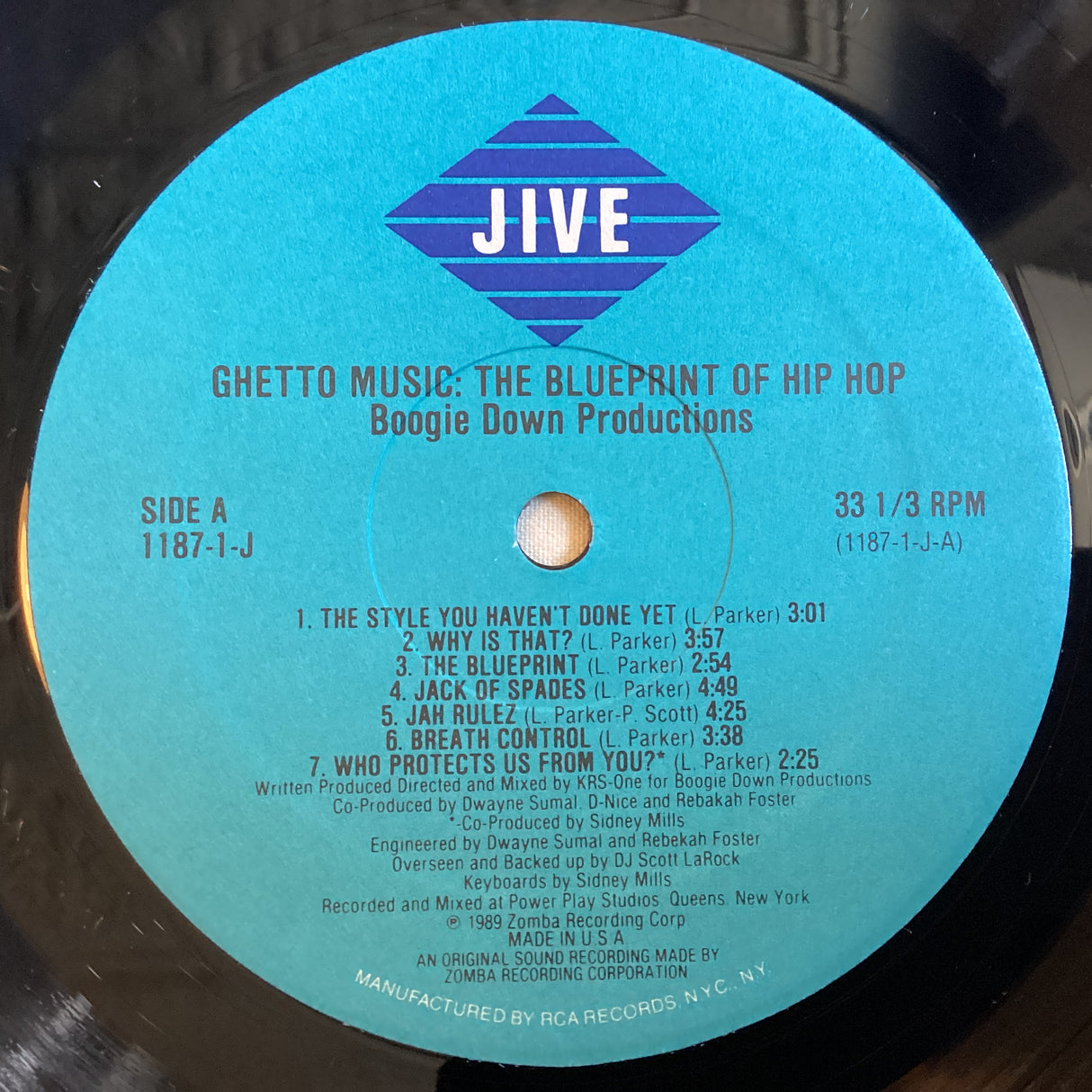Boogie Down Productions - Ghetto Music