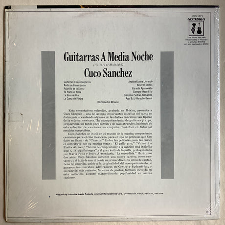 Sanchez, Cuco - Guitarras A Media Noche