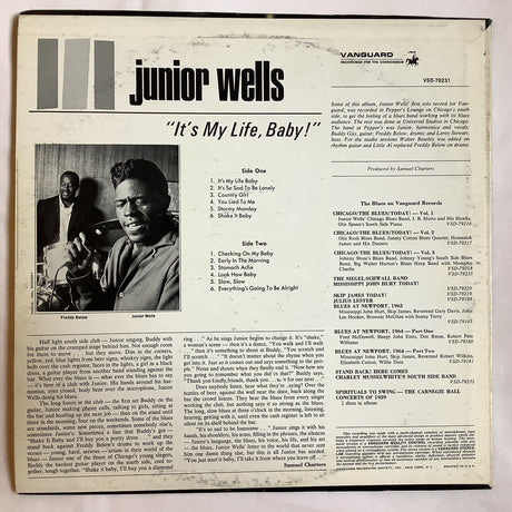 Wells, Junior - It's My Life Baby