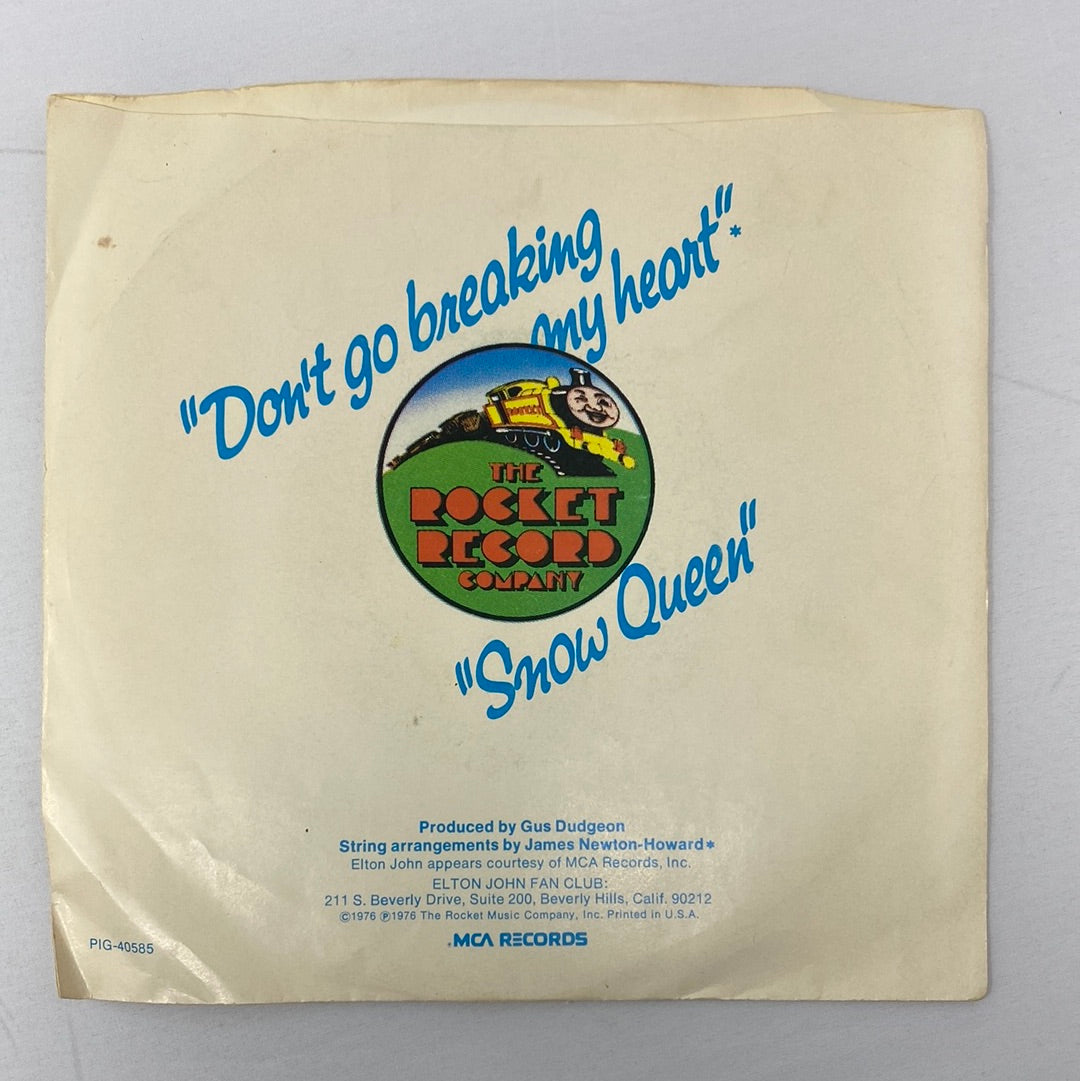 John, Elton - Don't Go Breaking My Heart