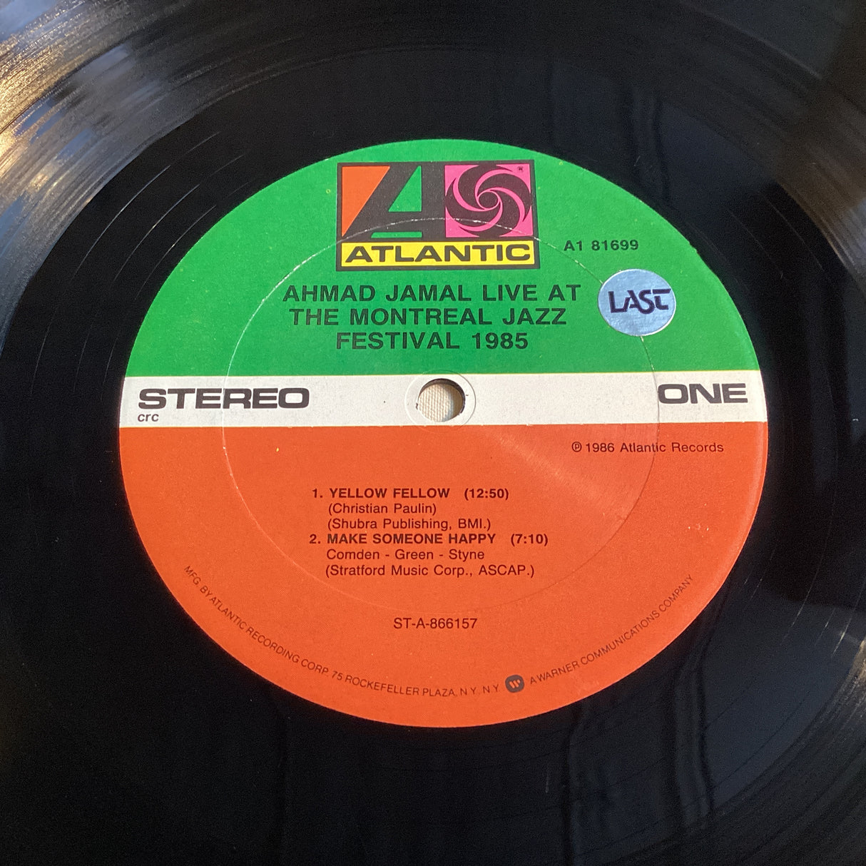 Jamal, Ahmad - Montreal Jazz Fest 85